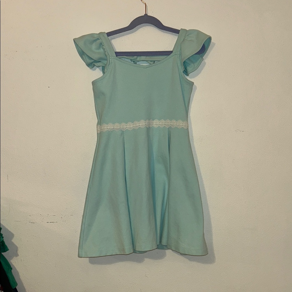 Janie and Jack Light Blue Kids Dress